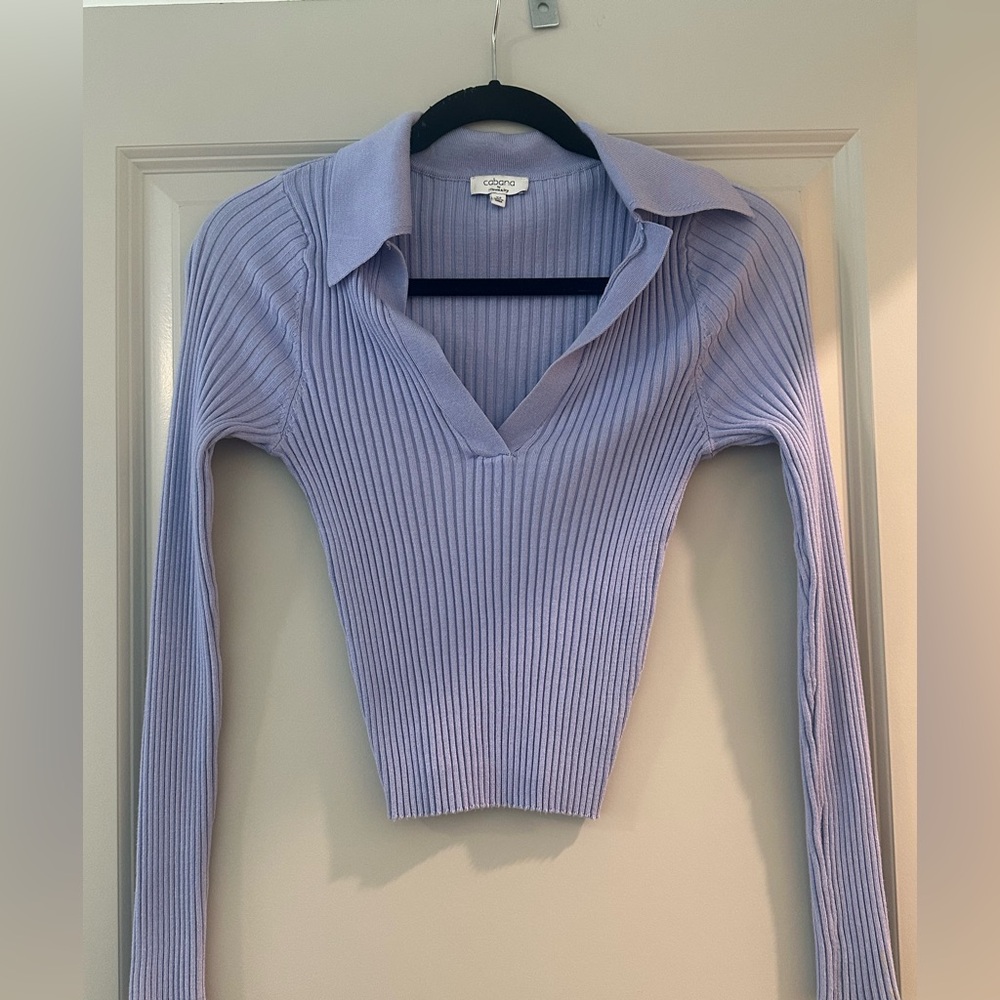 CABANA BY CROWN AND IVY RIBBED POLO